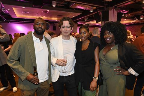 Christian Ogunbanjo (United Agents), Ben Dalton (Screen International), Fiona Lamptey (Juno Studios), Tolu Stedford (Story Compound)